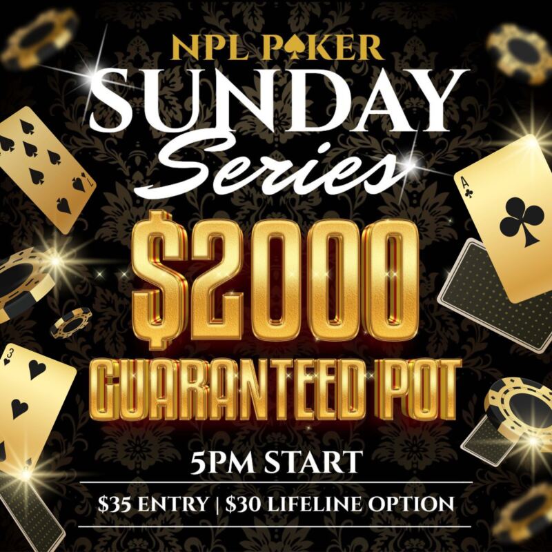 Moorebank Sports Club NPL Poker Sunday Series