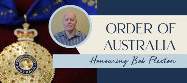 Robert Fleeton Awarded Medal of the Order of Australia