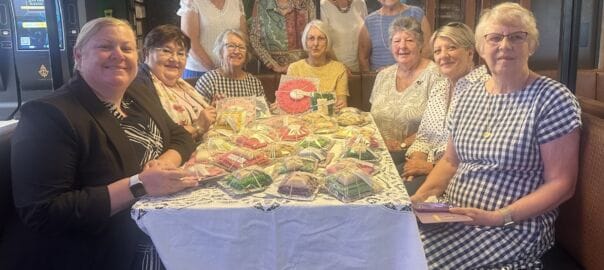 Knitting Up a Storm for Our Community