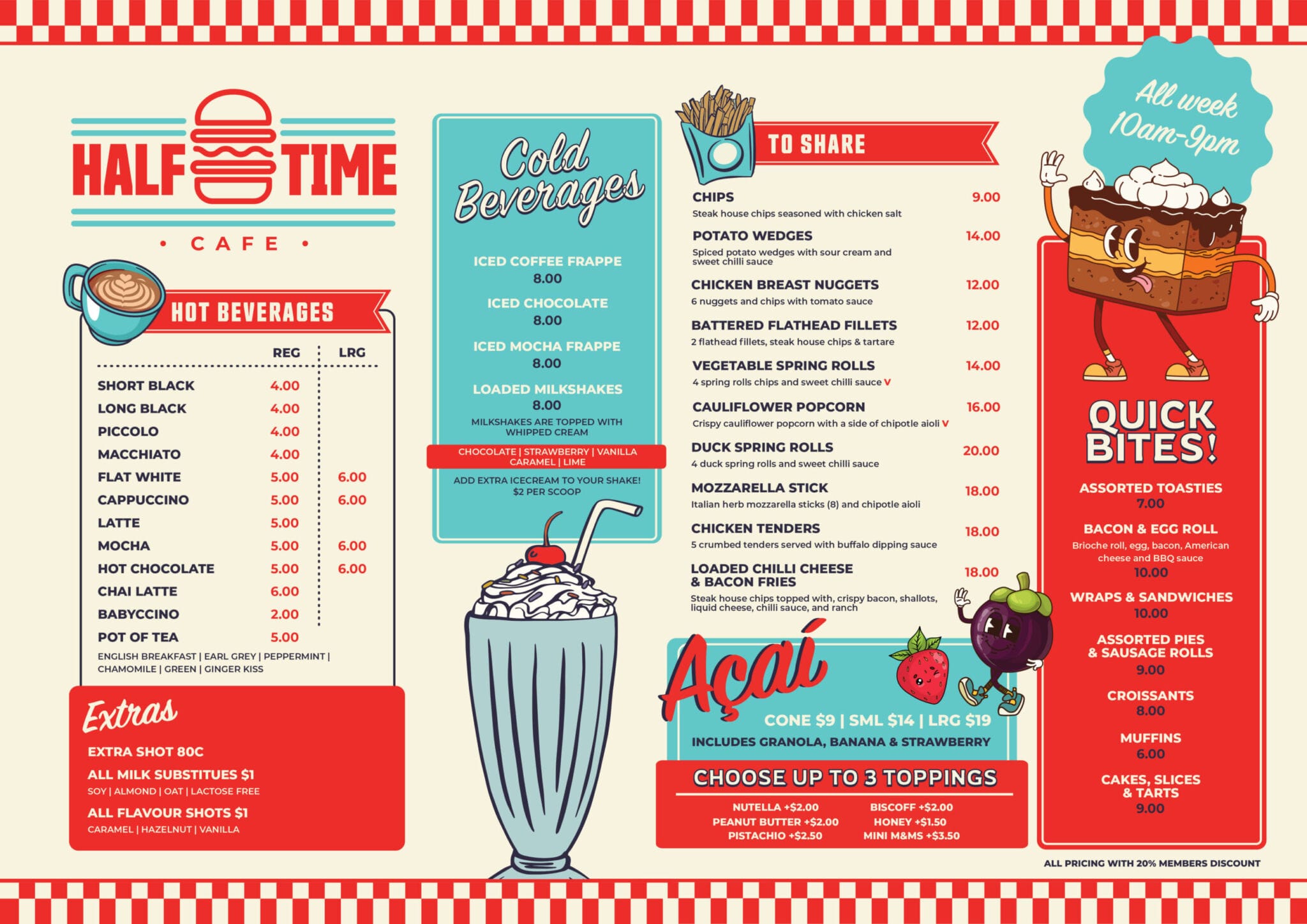 Half Time Café & Diner - Sporties