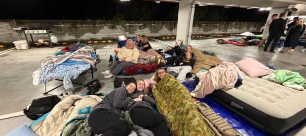 Sporties Staff Sleep Rough to Support Those Facing Homelessness